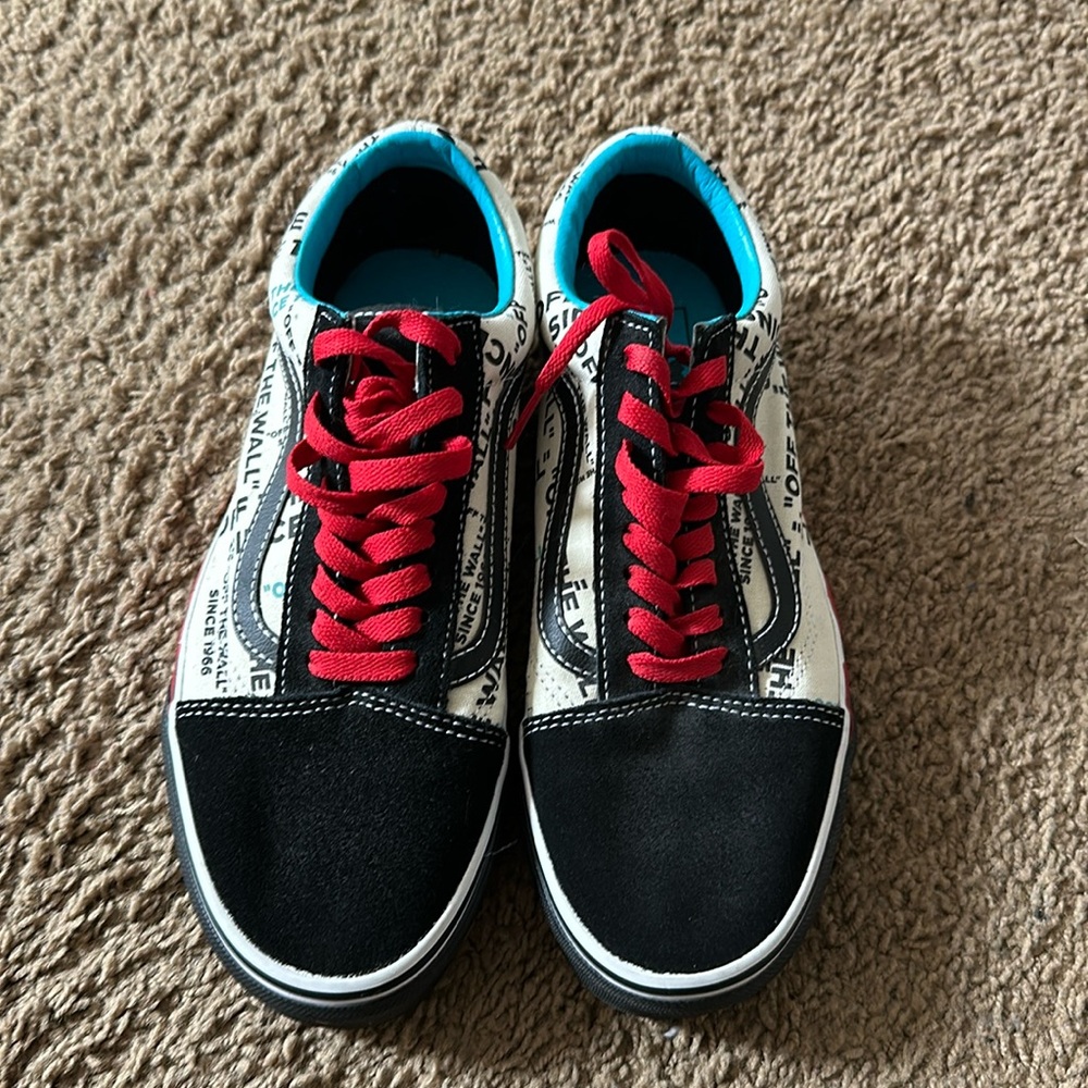 Vans Old Skool OTW Flame Sneakers Shoes Mens 8 Women 9.5